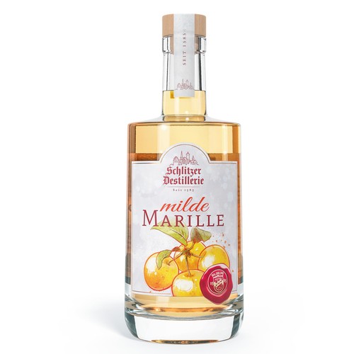 Marille schnaps schlitzer - schnaps, 0,5l