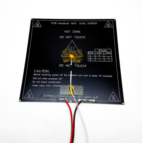Mk3 heizbett 214x214mm 12v - mk3,