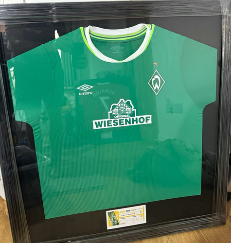 Gerahmtes werder bremen heim - gerahmtes,