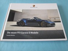 PORSCHE Katalog Die neuen 911 Carrera S Modelle 01/2019 (gebunden, 52 Seiten)