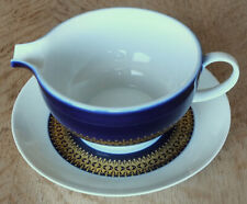 Thomas Rotunda Kobaltblau Golddekor Sauciere 2-teilig Design Tapio Wirkkala neu