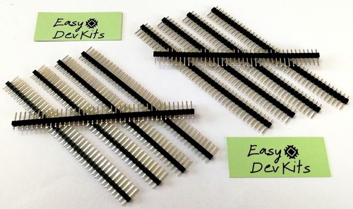 10x stiftleiste pinheader - pinheader, 2,54