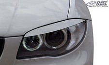 RDX Scheinwerferblenden für BMW 1er E81 E82 E87 E88 Böser Blick Blenden Spoiler