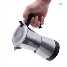 300ml Elektrische Kaffeemaschine Espressokocher 6 Tassen Italia Mokka Kanne 480W
