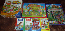 Spielepaket ab 4 Jahren - 7 Spiele -Familienspiele, Lotti Karotti,Rate Garten