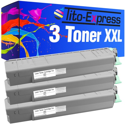 Toner black - 3x,