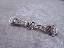 wMaXJQ - 800er Silber Design Brosche - Vintage - 5,5 cm - Skandinavien 