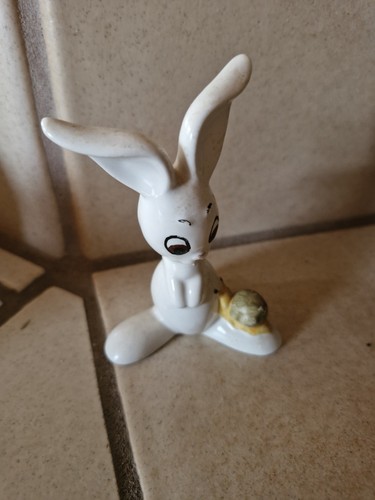 Goebel weißer hase mit - goebel, einer
