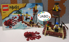 ( B12/16 ) Lego Piraten 6240 Kraken Attackin Piratenfloß mit BA
