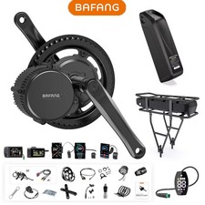 48V 36V Bafang Mid Drive Motor Kit 250W/50O/75O Ebike Conversion Kits 68mm-100mm