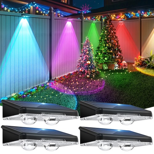 4er led solarleuchten - led,