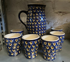 Bunzlau keramik set - bunzlau,