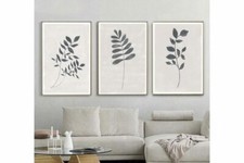 3 Set Blätter Poster