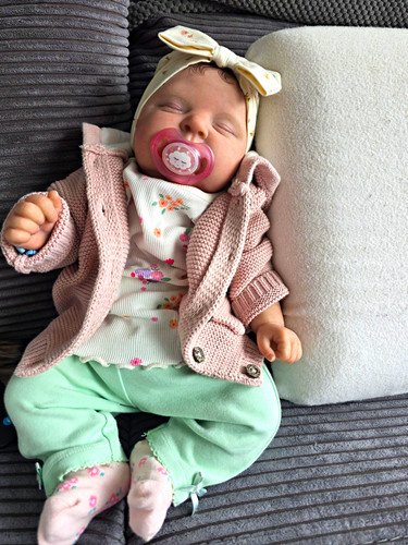 Rebornpuppe schlafendes baby - rebornpuppe,