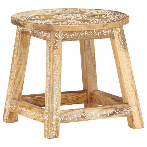 Mangoholz massiv hocker - mangoholz,