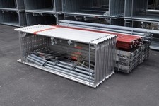 Layher Alu Gerüst mit Robustböden 63 m²