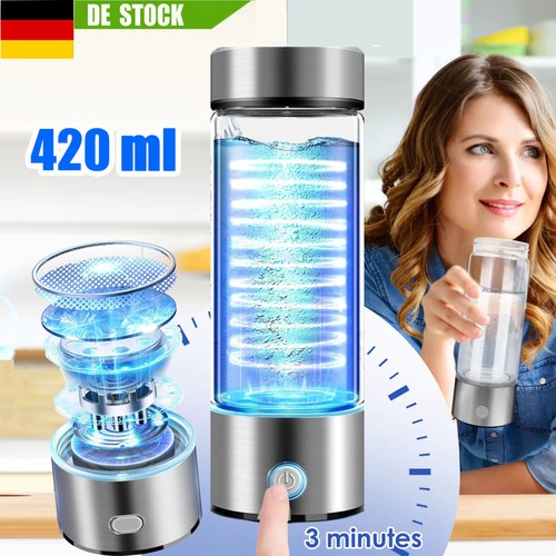 Wasserstoff-Wasserflasche