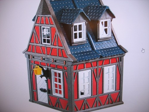 Playmobil rotes fachwerkhaus - playmobil,