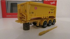 Herpa 310345 Auflieger Schmitz Absetz-Kipper Nr. 1 Leonhard Weiss 1:87 in OVP