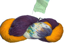 100g handgefärbte Sockenwolle