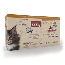 Kitten Multipack I Katzenfutter nass - Feinkost Kitten Nassfutter für Junge K...