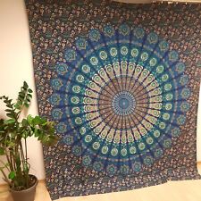 XXL 240x210cm  Mandala BLAU