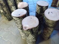 Birkenstamm, Birkenholz, Birkenscheibe, Dekosäule, Blumensäule, Honig, Geschenk,