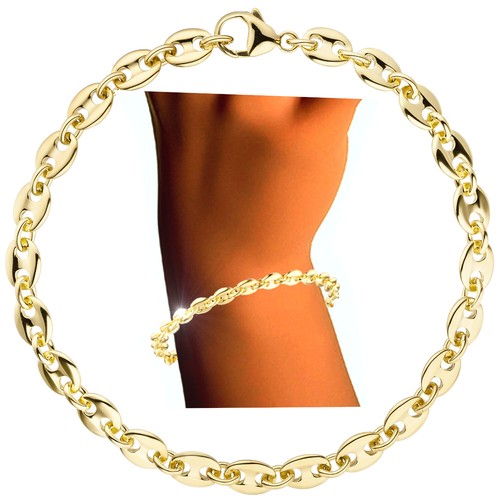 Bohnen armband 585 - bohnen, echt