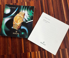 Rolex Prospekt + Preisliste 1998