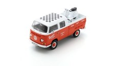 VW T2 DoKa Vintage Scooter Parts mit Vespa GS Modell von Schuco 1:43