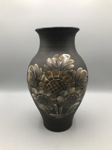 Signierte große keramik vase - keramik,
