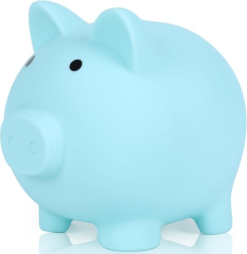 Mini blaues sparschwein - mini,