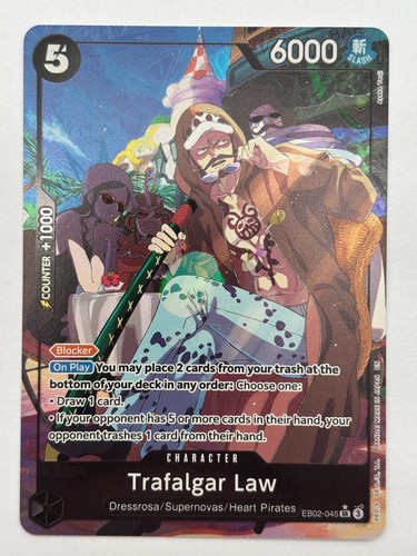 One piece tcg trafalgar - tcg,