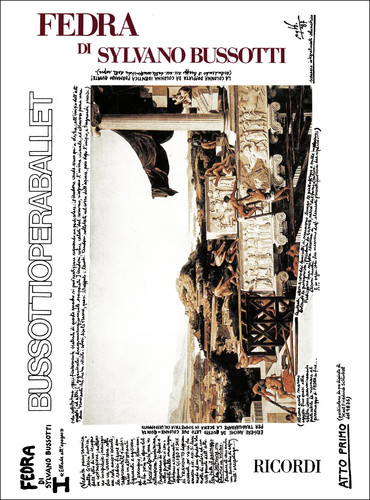 Fedra libretto sylvano - libretto, |