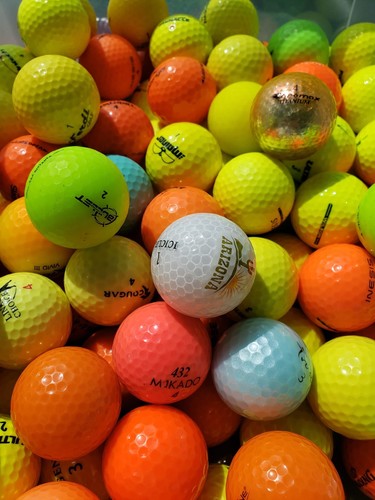 100 golfbälle bunt - 100,