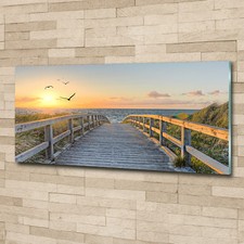 Glas-Bild Wandbilder Druck auf