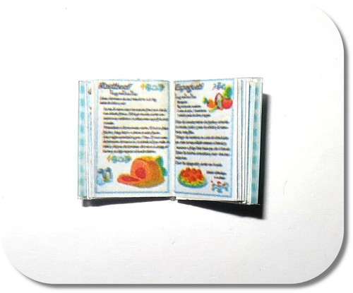 Miniatur kochbuch rezeptbuch - miniatur,
