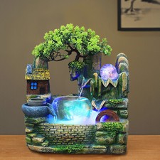 Neu wasserfallbrunnen led - wasserfallbrunnen,