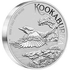 Silbermünze 1kg kookaburra - 1kg,