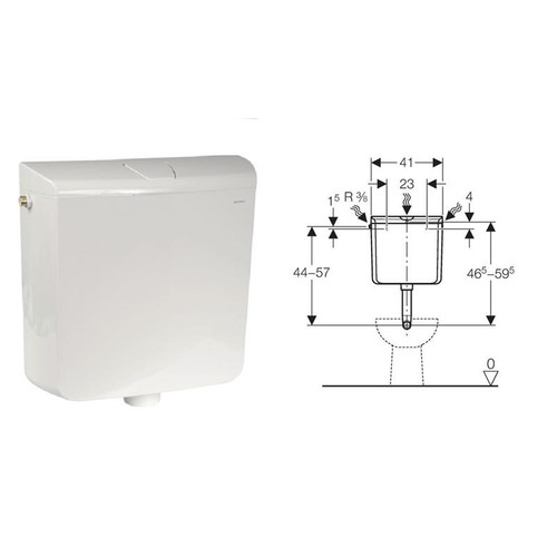 Geberit aufputz spülkasten - geberit, aufputz-spülkasten