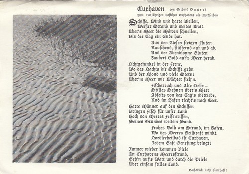 Cuxhaven gedicht zum - cuxhaven,,