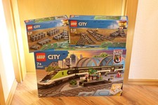 LEGO CITY Eisenbahn  Personen-Schnellzug 60337, 60205 und  60238 MEGA Set NOS