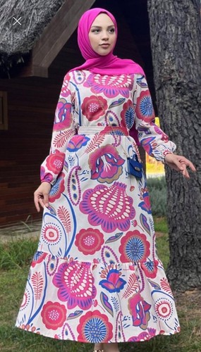 Elegant eid hijab kleid jilbab - elegant,