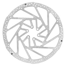 TRP R1 2,3 mm 6-Bolzen Bremsrotor - 203 mm Durchmesser Scheibe (Silber, Mountainbike)