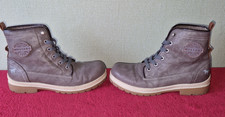 MUSTANG Stiefelette / Schnürstiefel  / Ankle Boots   grau /  Gr. 39