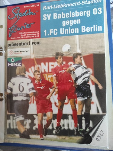 Babelsberg 1 fc - babelsberg, 03