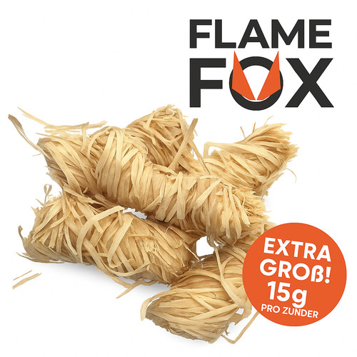 Flame fox anzüdwolle aus - flame,