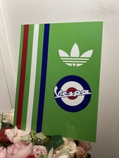 Adidas Vespa grün, blau, rot