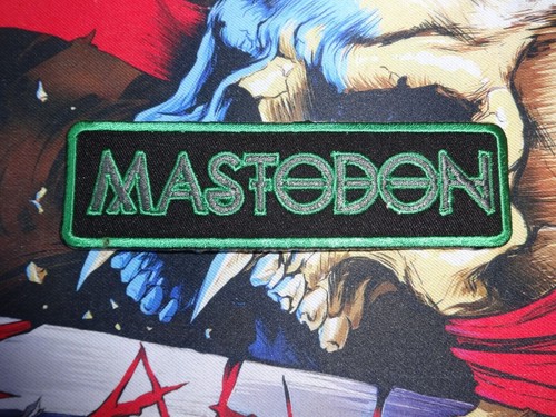 Mastodon shape patch - mastodon,