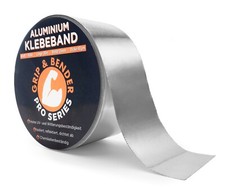 GRIP&BENDER 60Meter Aluminium Klebeband 60m Alu-Klebeband Alu-Tape Aluband ⭐⭐⭐⭐⭐